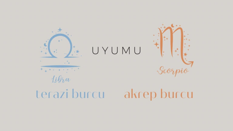 Terazi Burcu ve Akrep Uyumu