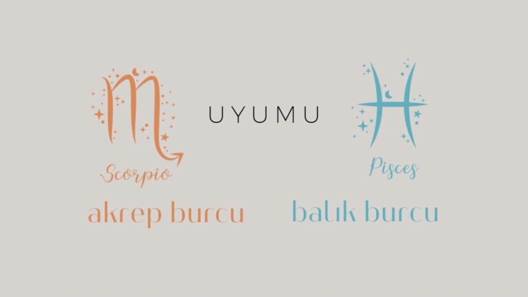 Akrep burcu ve balık uyumu